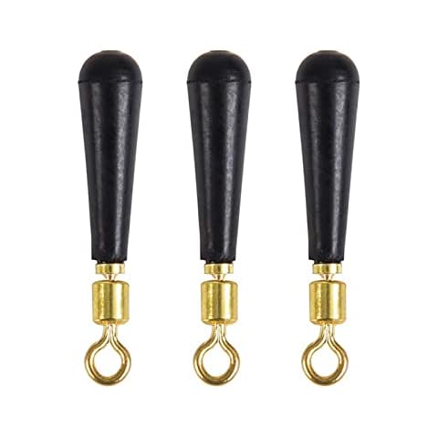 Angeln Schnurstopper aus Gummistopper,30 Gruppe Schwarz Stopper Gummi Angelfischerei Bobber Stopper Roll Kupferkopf Drift Float Stecker Angelgerät Cover
