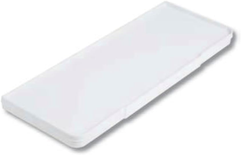 Replacement Toilet Tank Lid - Universal Fit - White Plastic - Inside Dimensions: 23-15/16" x 8-5/8" - Made in USA
