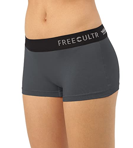 FREECULTR Women's Underwear Antibacterial Micromodal Airsoft | Boy Short - Non-Itch, No Chafing, Sweat-Proof Comfort (Pack of 1) - Image 4