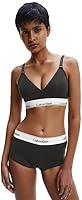 Calvin Klein Modern Cotton Lightly Lined Maternity Bralette Black XL