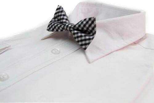 Image of Tuxedo Neck bow tie for Infants,Kids,Toddlers, Boys,Men - Hand sewn & Handcrafted