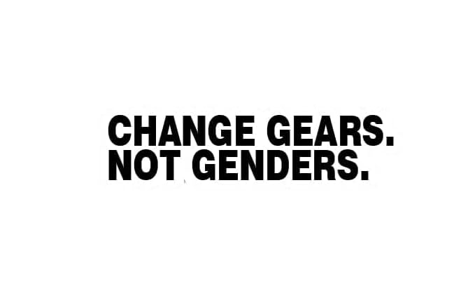 2pcs 5 inch Change Gears Not Genders, Car Sticker Decal...