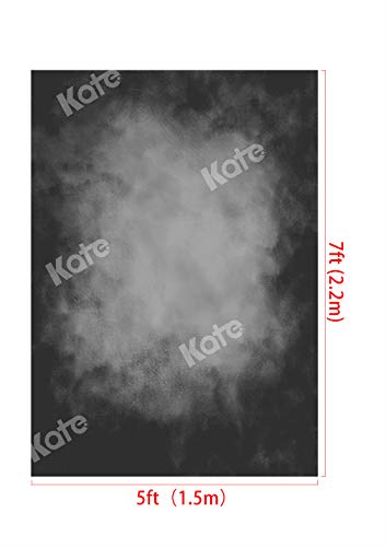 Kate 1.5x2.2m Schwarz Portrait Hintergrund Schwarz Textur Hintergrund Schwarz Mikrofaser Hintergrund Studio Requisiten Foto Backdrops – Bild 4