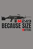 m249 airsoft gearbox  M249 Machine Gun Love 2Nd Amendment Adult Pro Gun Army: Notebook Planner - 6x9 inch Daily Planner Journal, To Do List Notebook, Daily Organizer, 114 Pages