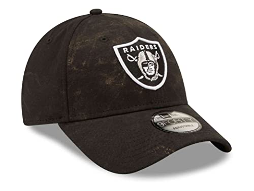 New Era 9forty Strapback Cap Washed Las Vegas Raiders - vue 4