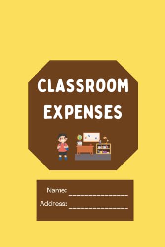 Classroom Expenses Log Book: Teacher Expense Tracker and Budget Organizer: Monthly Expense Tracker for Teachers | Record Classroom Supplies, Teaching Materials, Student Activities & Budget Expenses image 2