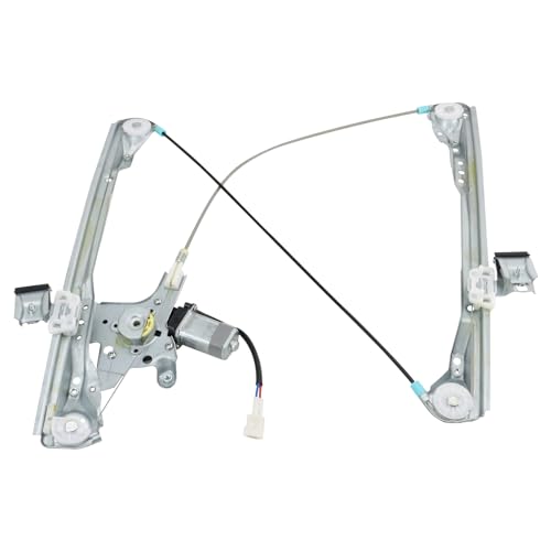 Image of TRQ Front Left Power Window Regulator & Motor Assembly Drivers Side Compatible with 2008-2010 Ford Focus