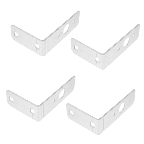 FONDOTIN 4pezzi Staffe Per Fanali Posteriori Di Rimorchio Staffe Di Montaggio in Per Luci Di Rimorchio Per Barche Per Fanali Posteriori Zincate