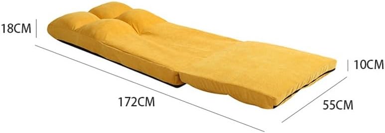 Three Fold Lazy Sofa Tatami Bedroom Chair Folding Single Lounge Bay Window image 4