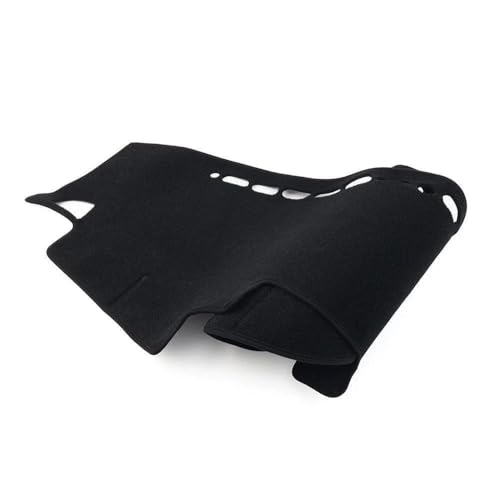 Protector de salpicadero Kia Forte Cerato K3 2009-2013 RHD alfombrilla negra 4
