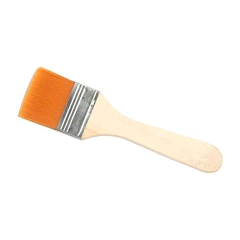 FUHUY 1 Pc Professional Nylon Paint Brushes Nylon Hair Different Size Wooden Handle Watercolor Brushes for Acrylic Oil Painting School Art Supplies Cover