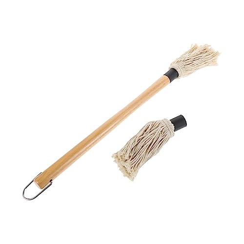 BESPORTBLE Barbecue Grill Sauce Brush Bbq Mop Grilling Oil Brush Cotton Marinade Mop