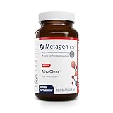 Metagenics AdvaClear - Daily Detox Support with B Vitamins, Zinc & Pantothenic Acid - Supports Liver & Immune Health* - Non-GMO, Gluten-Free, Vegan - GMP Certified Facility - 126 Capsules