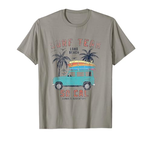 Vintage Southern California Surf Team Summer Adventure T-Shirt