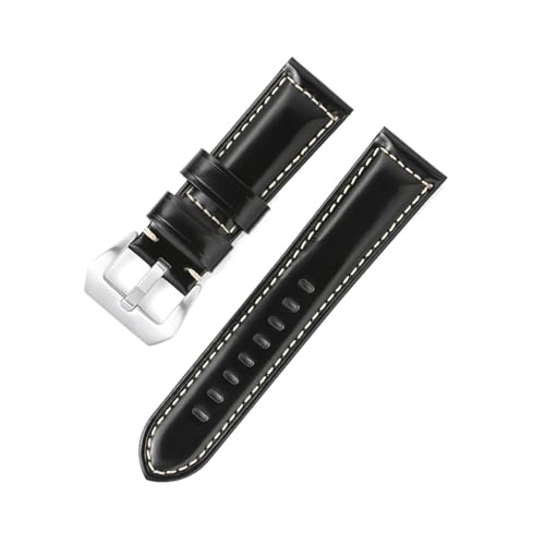 [] YingYou 20mm 22mm 24mm 26mm }bg{vrvXgbv ICbNXvrvoh g NCW[z[X Xgoh(ZG Black white,26mm)