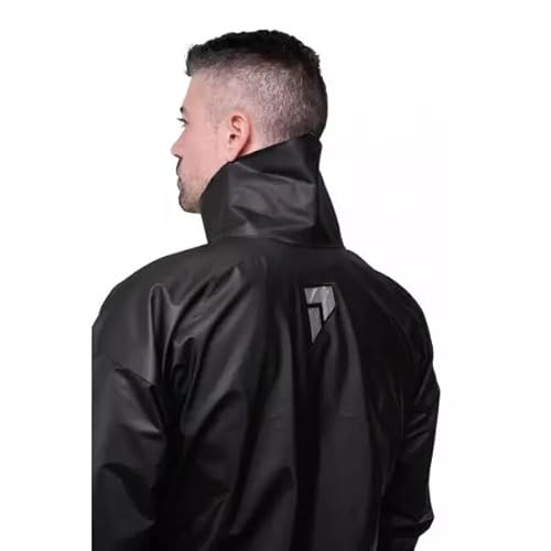 Capa de Chuva em PVC Combate M, Preta