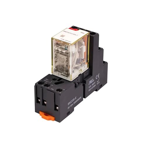 Relais intermédiaire RKF2C 12A 8 broches avec commande par impulsion et autoblocage
