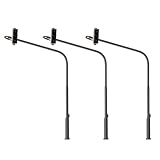 feu pieton americain Fabriqué avec des LED. SPORTARC Lot de 3 feux de circulation avec feux piétons et LED pour véhicule à droite