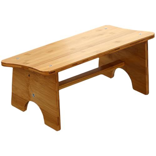 Repose-pieds ergonomique antidérapant STOBAZA avec tabouret multifonction en bois