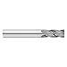 Fullerton Tool 92131 | 20mm Diameter x 20mm Shank x 63mm LOC x 125mm OAL 4 Flute Uncoated Solid Carbide Square End Mill