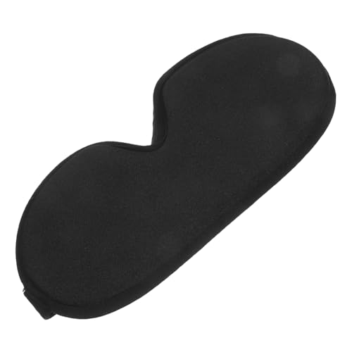 VERDANVERSE 可能ストラップ付き立体深型睡眠眼罩 軽量ソフトスポンジ製 男女兼用 旅行 飛行機 オフィス仮眠 ヨガに 快適遮光アイマスク