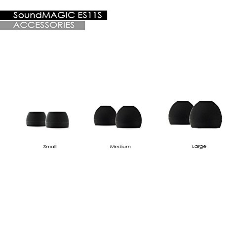 Image of SoundMAGIC ES11S in-Ear Wired Headphones (Black /Red)