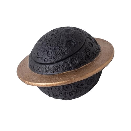 セメント ペットメモリアル骨壷 惑星彫刻 灰ホルダー 火葬コンテナ 持続用 トリビュートディスプレイ 庭用 ポートランドセメンツ ペット火葬コンテナ