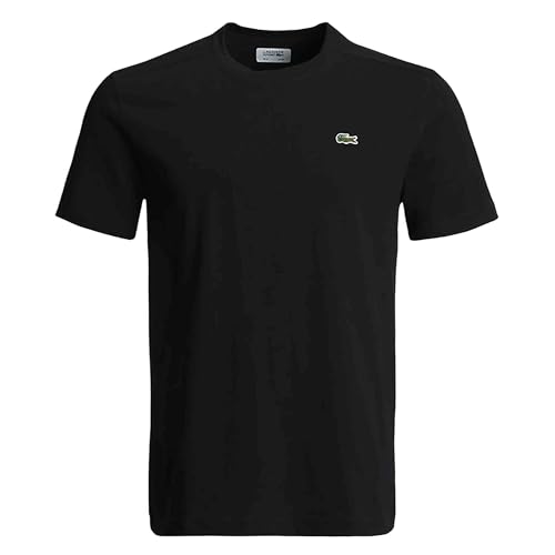 Lacoste - Camiseta Moderna para Hombre, Color Negro, L