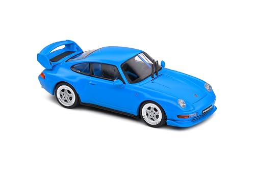 Modelo Diecast Porsche 993 RS Clubsport 1:43 Azul miniatura 7