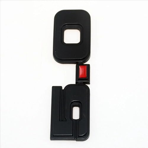 Image of 2Pcs 5.0 Emblems Original Classic Old Style Badge Exterior Performance Trim Decal Compatible with 1979-1993 Mustang (Black)
