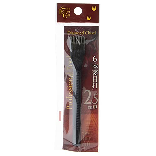 誠和 SEIWA プロツール 6本菱目打 1本入 2.5mm幅 SWA31679