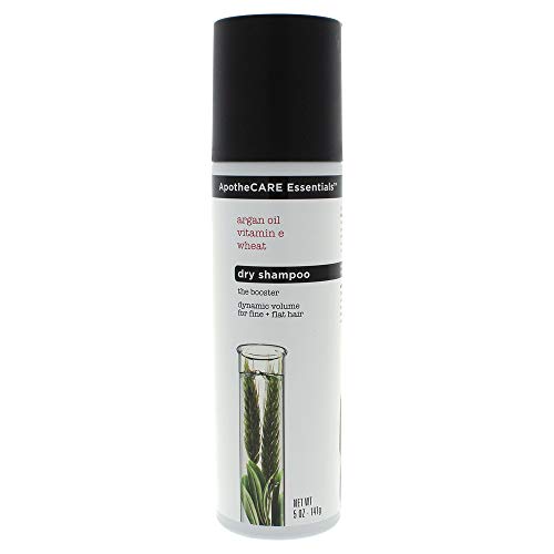 ApotheCARE Essentials The Booster Volumizing Dry Shampoo, Argan Oil, Vitamin E, Wheat, 5 oz