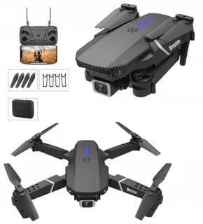 Ziria-Foldable-Toy-Drone-with-HQ-WiFi-Camera-Remote-Control-for-Kids-Quadcopter-with-Gesture-Selfie-Flips-Mode-App-One-Key-Headless-Mode (DF3)