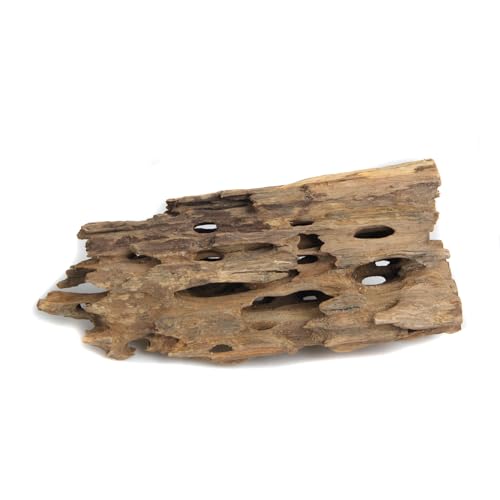 Image of emours Driftwood Branches Reptiles Aquarium Decoration Assorted Size,(5.5-8 inch in Length),4 Pieces (Shrimp Wood)