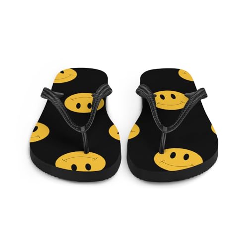 Smile Face Slippers Flip-Flops for Women Men4