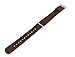 BARTON WATCH BANDS 22mm Chocolate Brown Standard Length Ballistic Nylon NATO® Style Straps