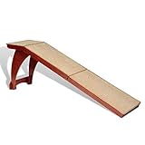 PetSafe CozyUp Bed Ramp for Small Dogs – 25 Inches Tall Reaches Most Beds – Supports up to 120 lb Pets – Dog and Cat Access for Bedroom – No Slip Carpet Traction
