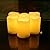 Flameless LED Battery Operated Votive Candles with Timer Flickering Plastic Votives Night Lights for Home Garden Wedding Party Christmas Halloween Decorations Pumpkin Light, Batteries Included, 6 Pack