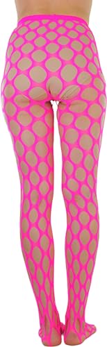 Image of ToBeInStyle Women's Large Mesh Fishnet Patterned Pantyhose Tights