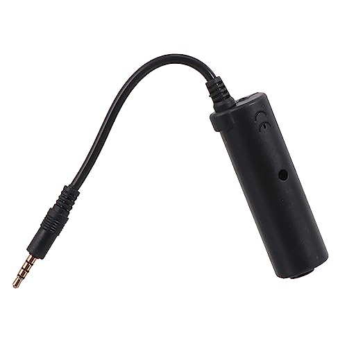 GOOHOCHY Electric Guitar Effector Adapter Portable Guitar Converter for Smartphone Compact Design for Easy Use for Guitarists Bass Players and Music Lovers