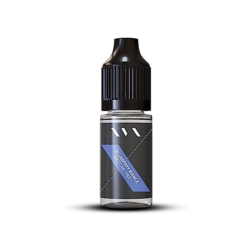 XVX Blueberry Bianca Vape Liquid - 0 mg E-Liquid Bottle, Blueberry Bianca Flavour for XVX Magnet Pod & X Vape Ranges | Nicotine Free Vape Juice Experience, Made in the UK, 70/30 PG/VG (0mg,10 ml)