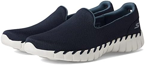 Skechers Women's GO Walk Smart 2-Sunset Springs Sneaker, Navy/Blue, 11 | Image 3