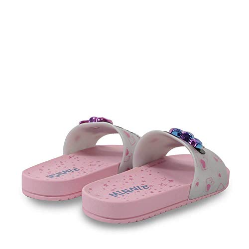 Chinelo Infantil Minnie Disney Fashion Fun Laço Slide Menina