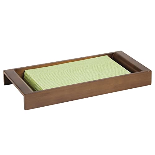 mDesign Organizador de cosméticos – Elegante bandeja decorativa de...