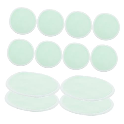 HAPINARY 12 piezas Discos Desmaquillantes de de Bambú Reutilizables Suaves y Lavables para Cuidado Facial Almohadillas Limpiadoras Portátiles para Sensible