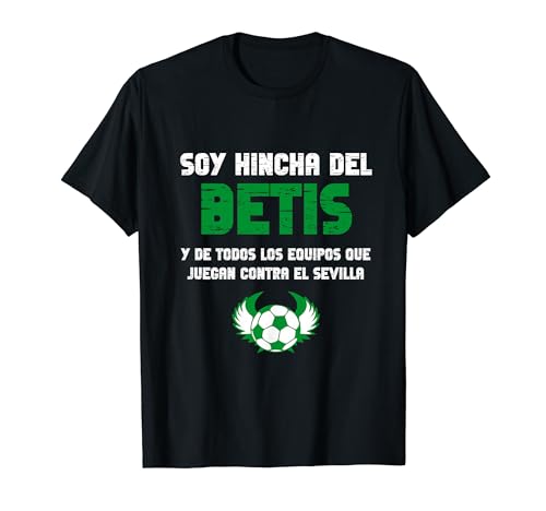 Betis Regalo Aficionado Deporte Fútbol Camiseta