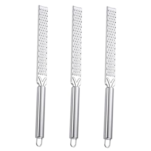 Rallador de Queso 3 Piezas Healifty Acero Inoxidable miniatura 1