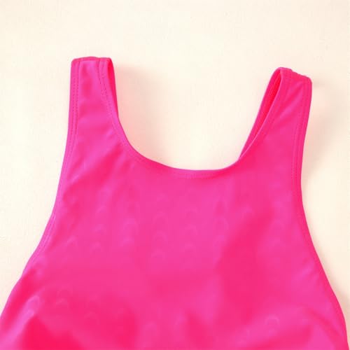 Image of Kids Girls Athletic Swimsuit One Piece Solid Swimwear for Practice and Competition in Black and Navy Bathing Suit