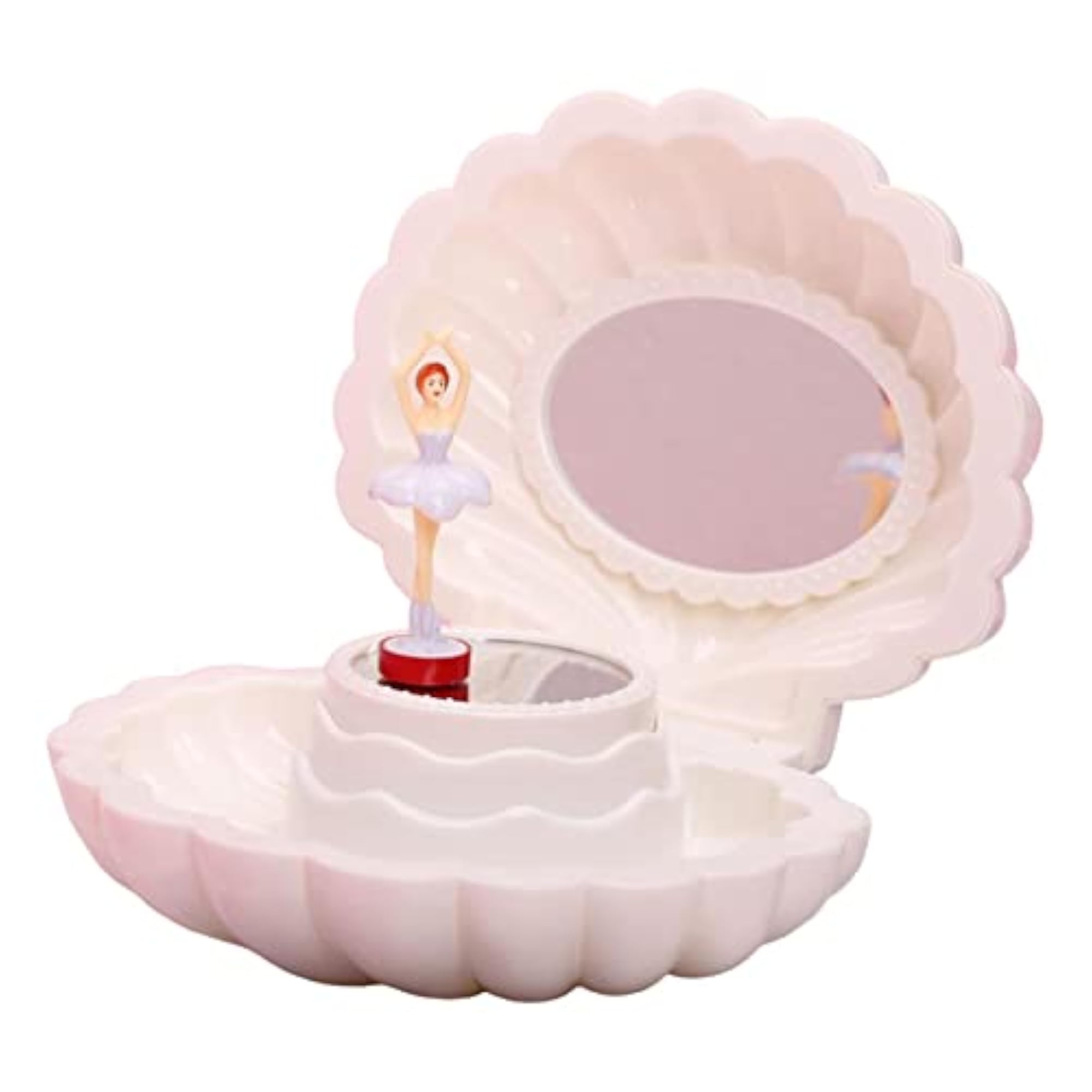 BNF® Small White Jewelry Storage Box, Elegant Display Case