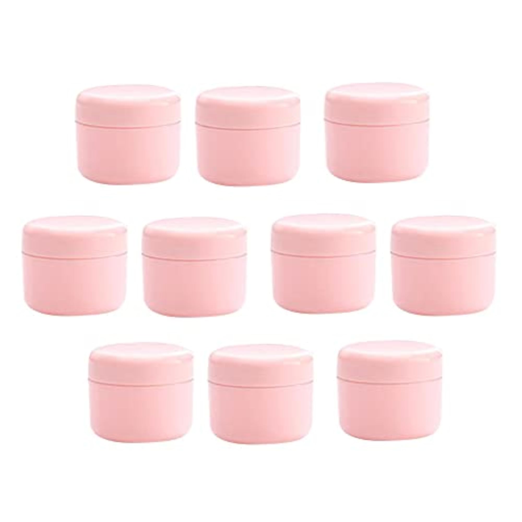 Refillable PVC Empty Face Cream Container, Pink 50g